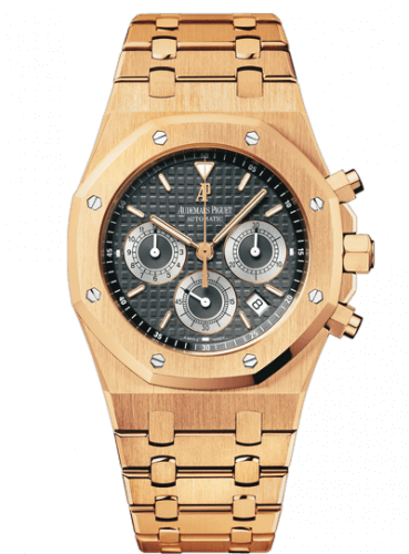 Replica reloj Audemars Piguet Royal Oak Cronografo Oro rosa 39mm relojes 25960OR.OO.1185OR.03