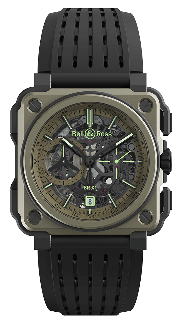 Bell & Ross Experimental BR-X1 Military Khaki Titanium Reloj de edicion limitada BRX1-CE-TI-MIL