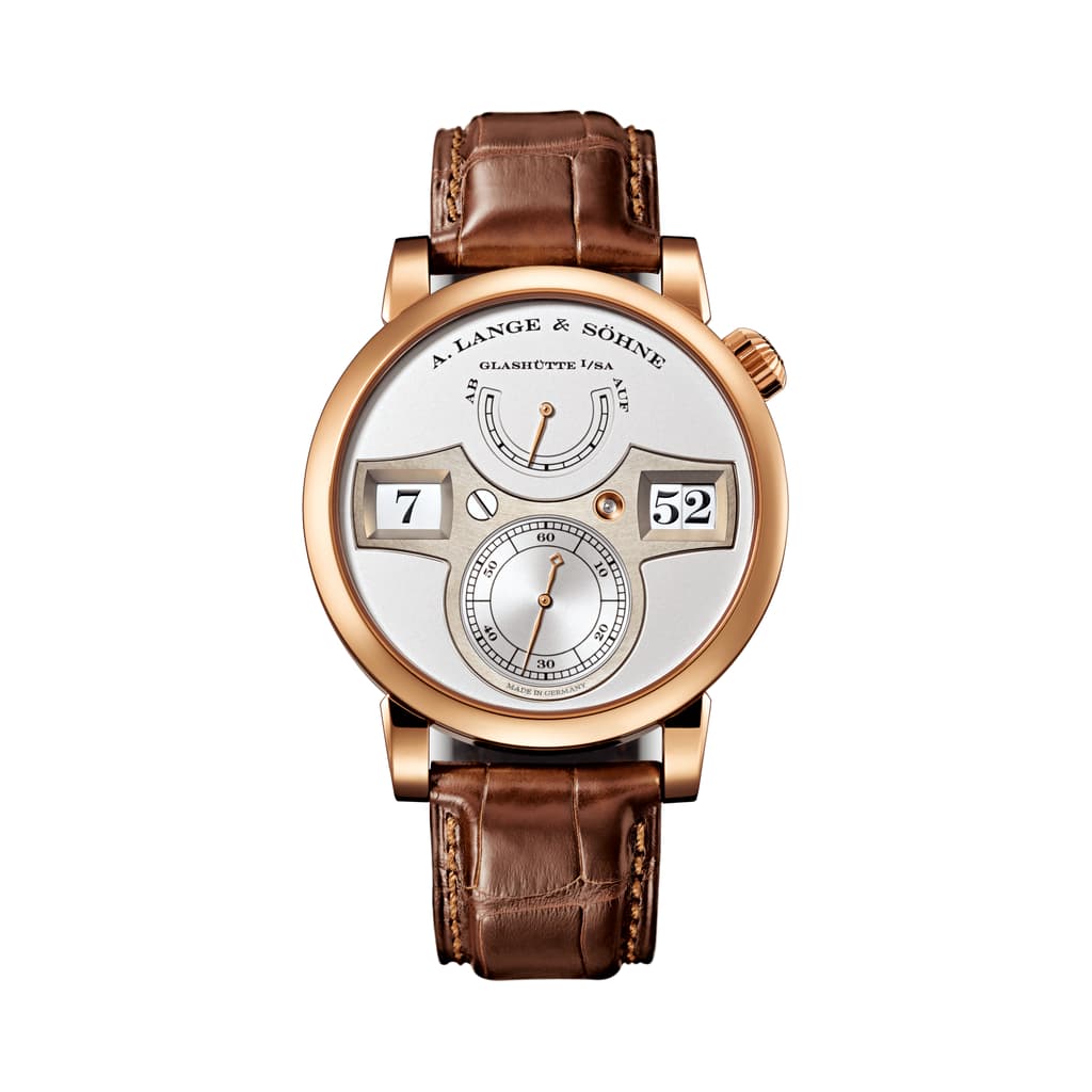 A Lange&Sohne ZEITWERK en oro rosa de 18 quilates 140.032 Reloj