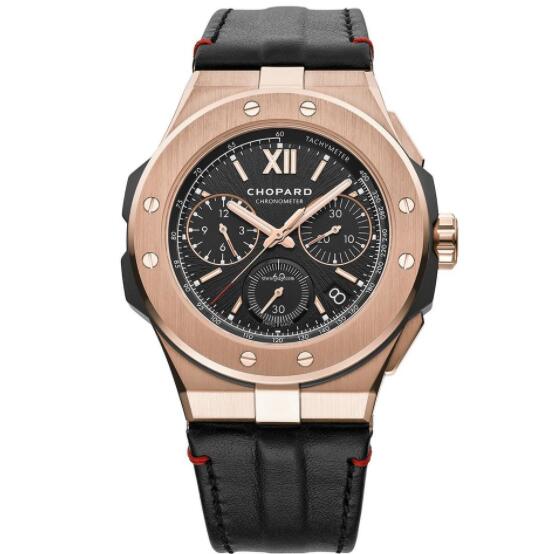 Chopard Alpine Eagle XL Chrono Oro rosa y titanio ceramizado Reloj para hombre 295387-9001 Reloj