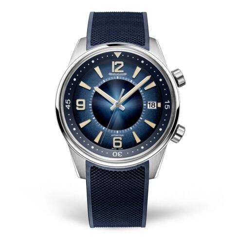 Jaeger-LeCoultre Polaris Automatico Acero Inoxidable Antiguoe Azul 9068681 Reloj