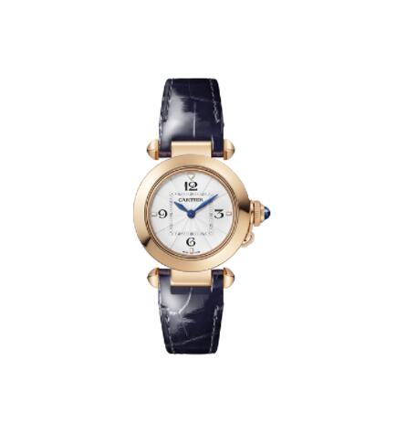Cartier Pasha 30 mm Rose Gold mujer WGPA0018 Reloj