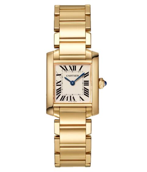 Cartier Tank Francaise Pequeno Oro Amarillo WGTA0031 Reloj