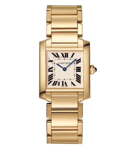 Cartier Tank Francaise Medio Oro Amarillo WGTA0032 Reloj