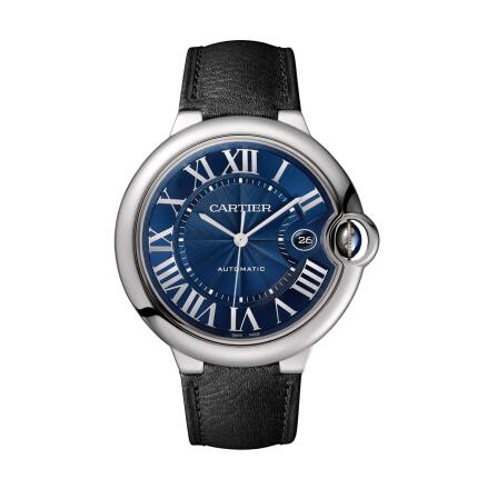Cartier Ballon Bleu Acero Inoxidable Correa Azul 42mm WSBB0042 Reloj