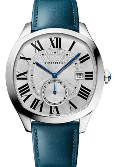 Cartier Drive De Cartier Automatico Gran Esfera Plateada Hombres WSNM0021 Reloj