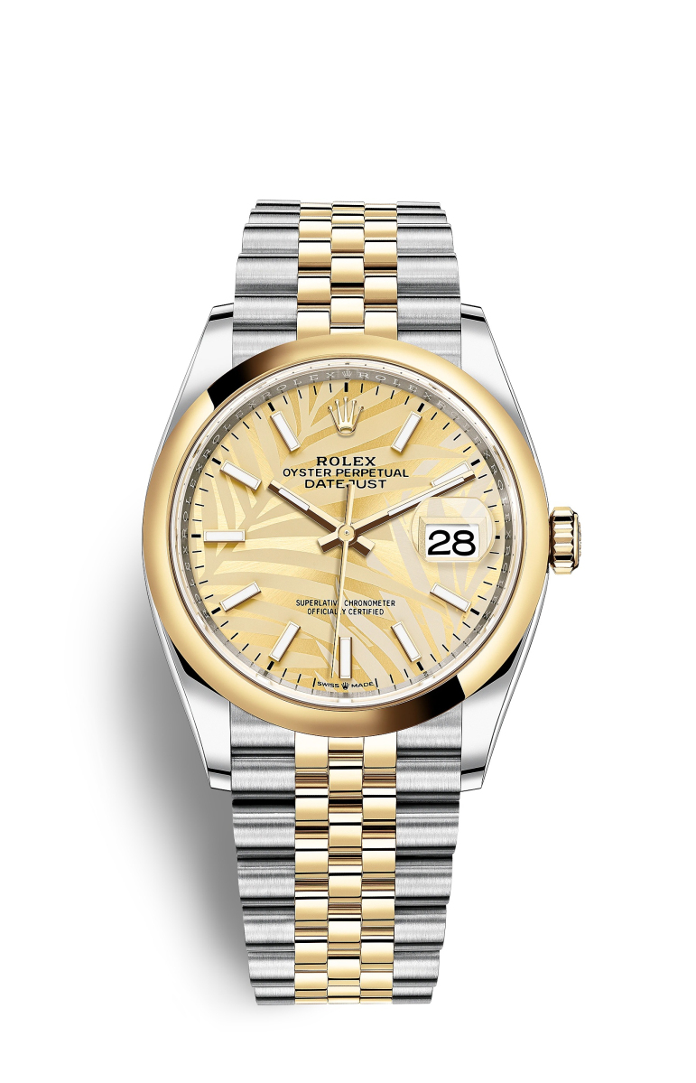 Rolex Datejust 36 Oystersteel y oro amarillo M126203-0037 Reloj