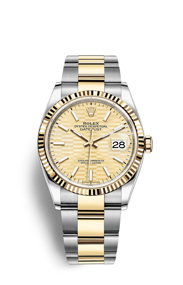 Rolex Datejust 36 Oystersteel y oro amarillo M126233-0040 Reloj