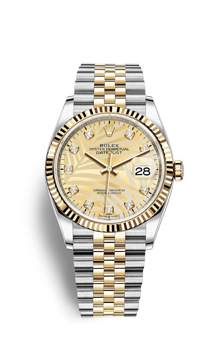 Rolex Datejust 36 Oystersteel y oro amarillo M126233-0043 Reloj