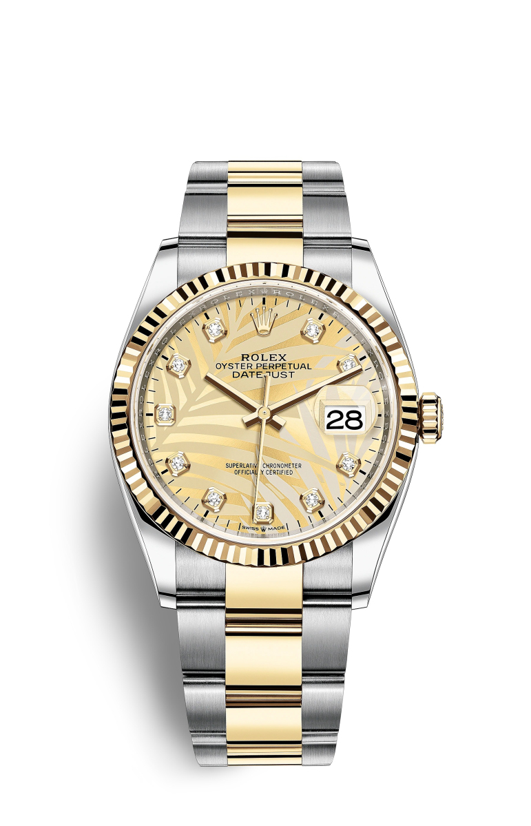 Rolex Datejust 36 Oystersteel y oro amarillo M126233-0044 Reloj