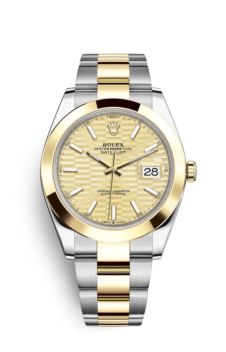 Rolex Datejust 41 Oystersteel y oro amarillo M126303-0021 Reloj
