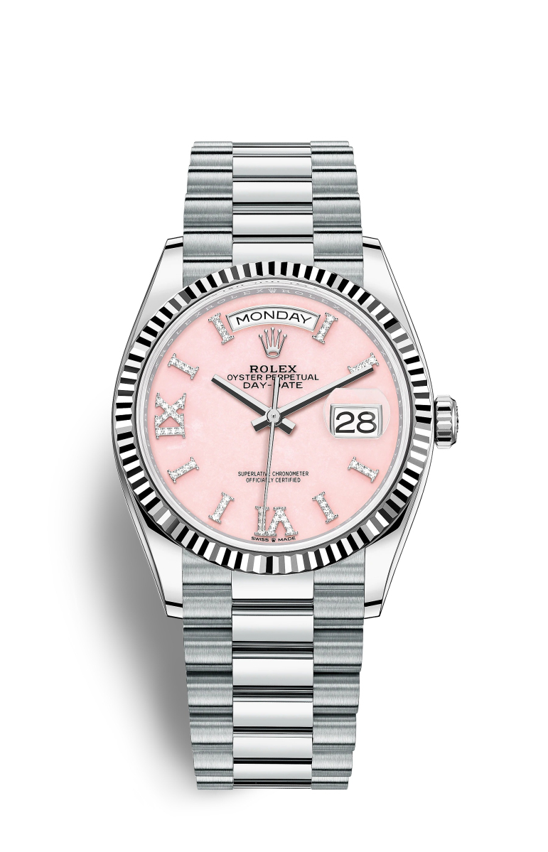 Rolex Day-Date 36 Platino M128236-0006 Reloj