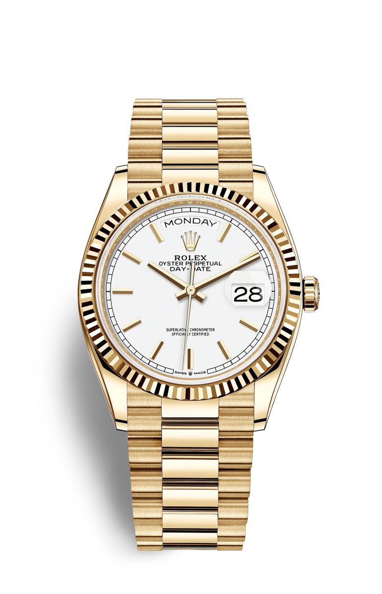 Rolex Day-Date 36 Oro amarillo de 18 quilates M128238-0081 Reloj