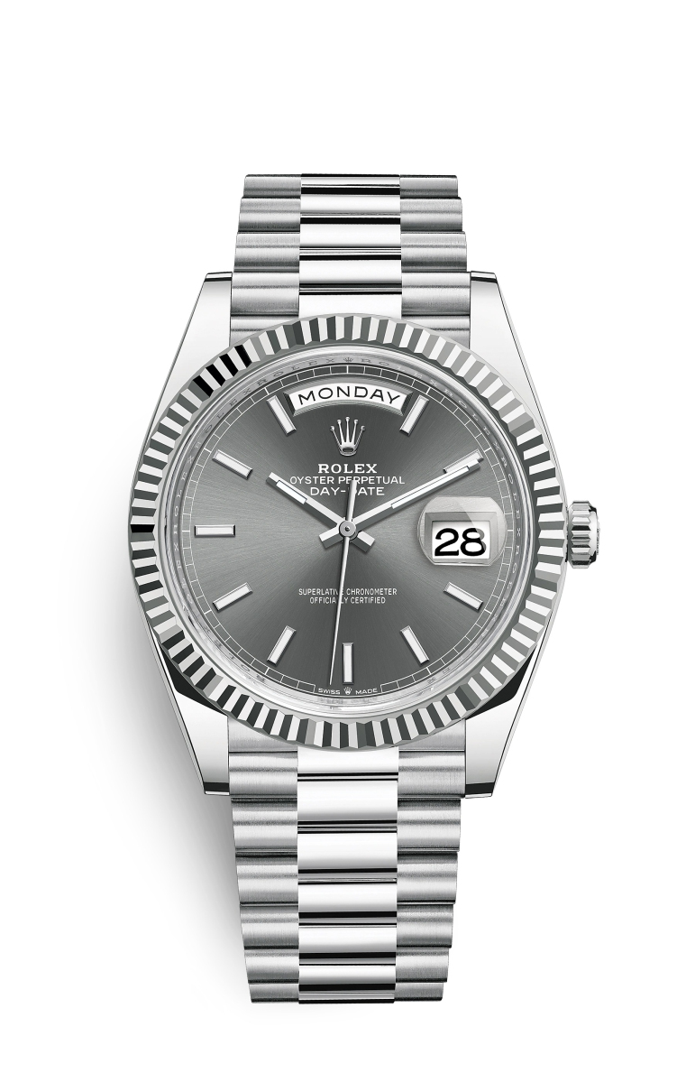 Rolex Day-Date 40 Oyster Perpetual Platino M228236-0013 Reloj