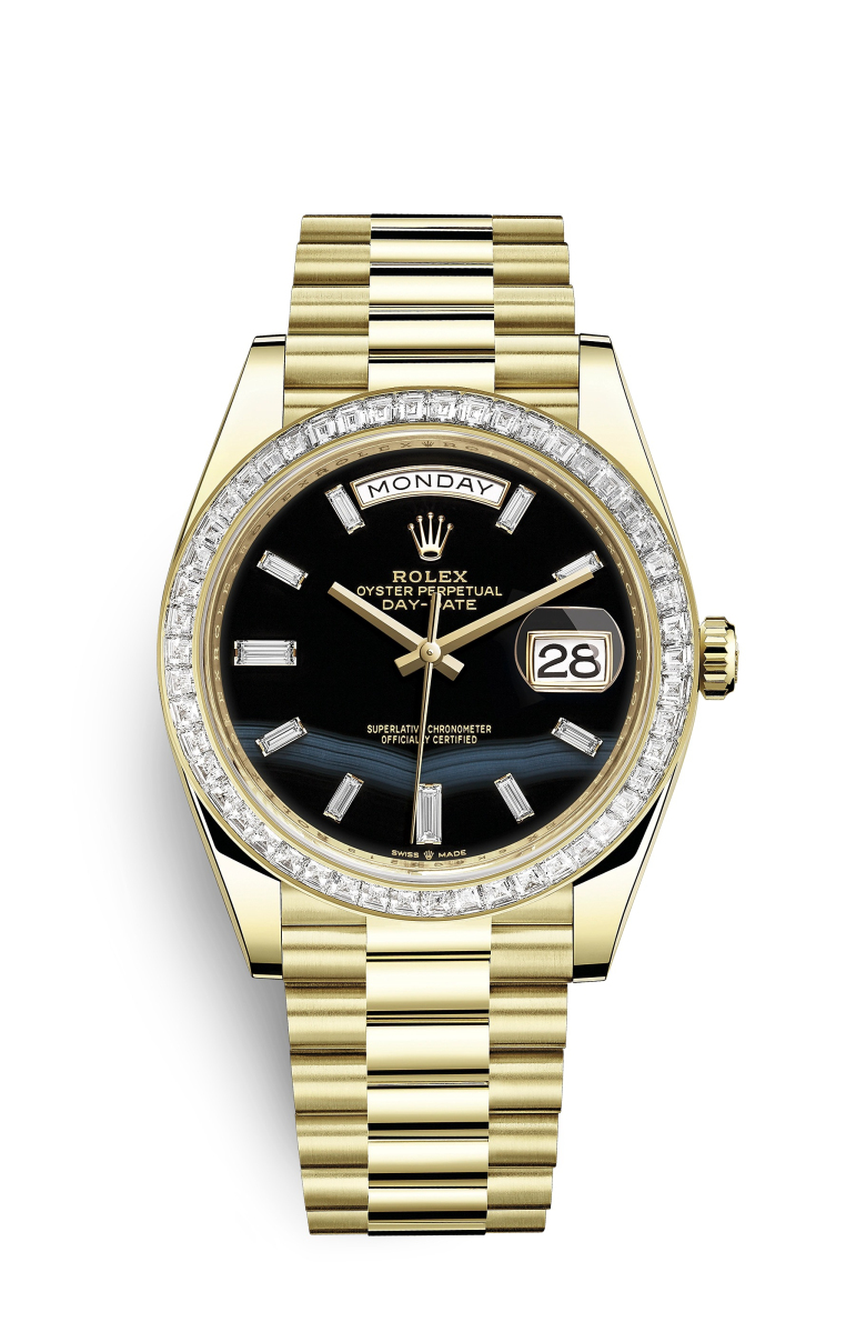 Rolex Day-Date 40 Oro amarillo de 18 ct y diamantes M228398TBR-0038 Reloj