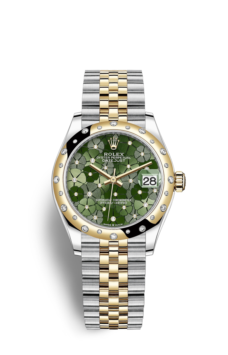 Rolex Datejust 31 Oystersteel y oro amarillo M278343RBR-0032 Reloj