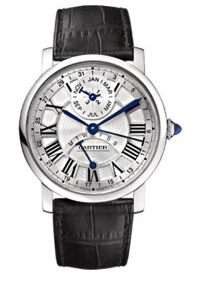 Rotonde de Cartier hombres Replica Reloj W1556218