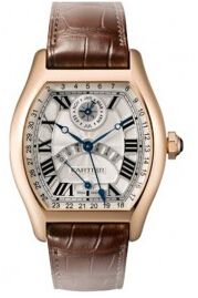 Cartier Tortue hombres Replica Reloj W1580045