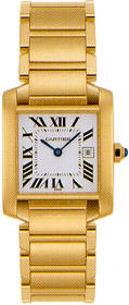 Cartier Tank Francaise Replica Reloj W50014N2