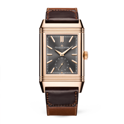 Jaeger-LeCoultre 396245J Reverso Tribute Duoface Rosa Gold/Gris/Fagliano