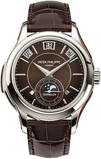 Patek Philippe Complicado calendario anual repetidor de minutos y calendario perpetuo Tourbillon 5207-700P-001