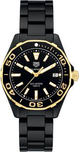 Tag Heuer Aquaracer Negro Dial senoras Ceramic WAY1321.BH0743