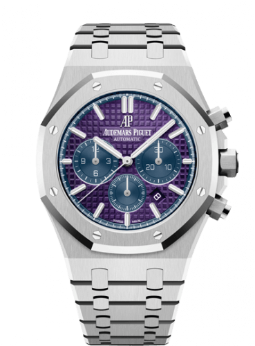 Replica reloj Audemars Piguet Royal Oak Cronografo 41 Platino/One Night for One Drop 26338PT.OO.1220PT.01