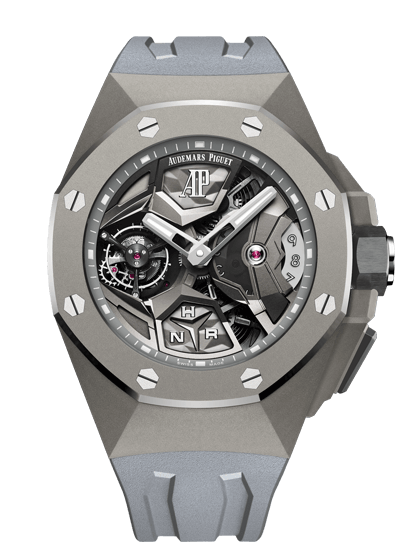 Replica reloj Audemars Piguet Royal Oak Concept FLYING TOURBILLON GMT 26589TI.GG.D006CA.01