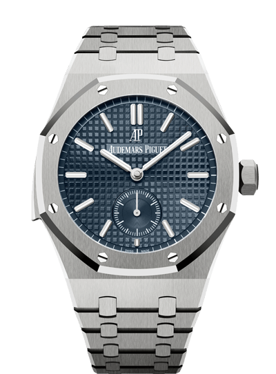 Replica reloj Audemars Piguet Royal Oak Repeater Supersonnerie Titanio/Azul/Pulsera 26591TI.OO.1252TI.01