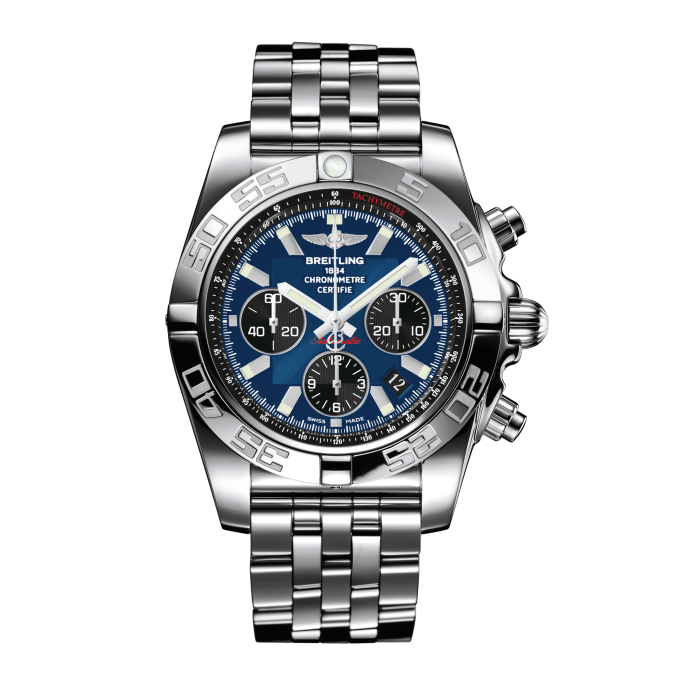 Breitling Chronomat 44 AB011012/C789/388A de acero pulido