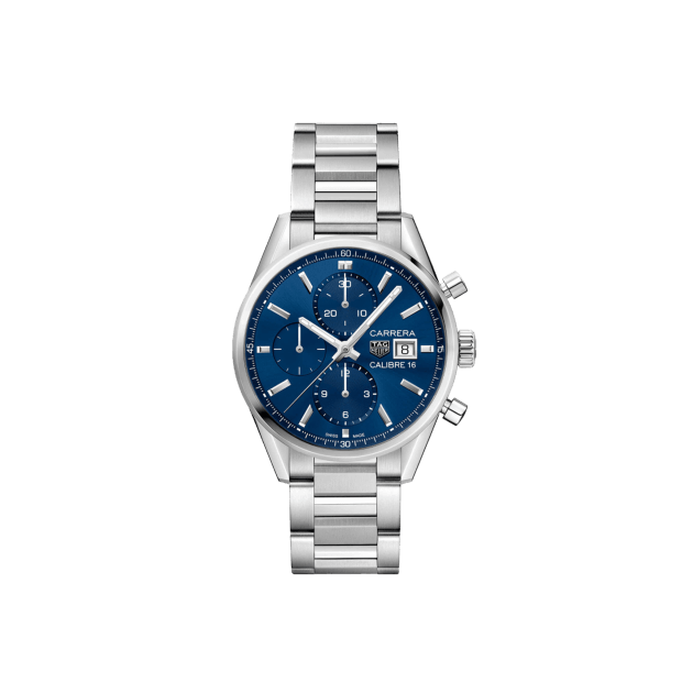 TAG Heuer Carrera automatico con esfera azul para hombre CBK2112.BA0715