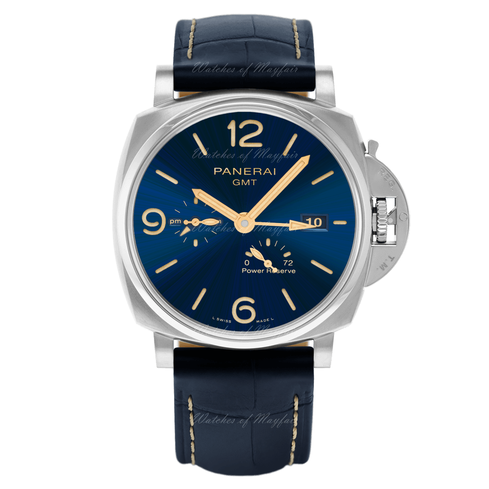 Panerai Luminor Due 45mm Titanium Power Reserve Azul Pam00964