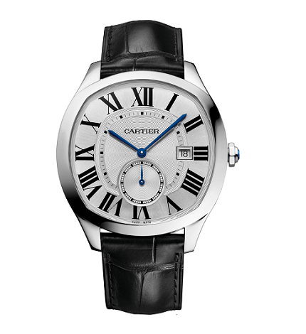 Cartier Drive de Cartier plateado Flinique Dial automatico para hombre WSNM0015