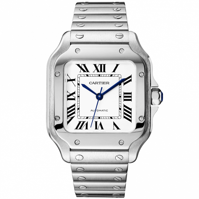 Cartier Santos de Cartier Medium Brazalete / Correa de acero WSSA0029