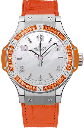 Hublot Big Bang Cuarzo 38mm Senoras 361.so.6010.lr.1906 NARANJA