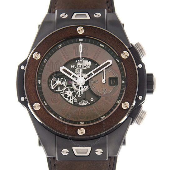 HUBLOT Big Bang Unico Berluti Colld Marron Automatico 411.CI.0500.VR.BER20