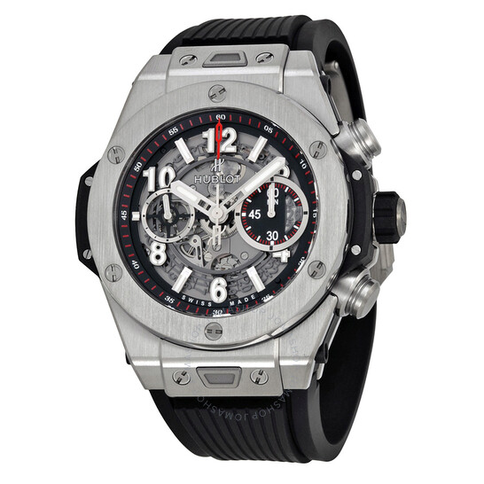 HUBLOT Big Bang Unico Titanio Automatico Esqueletico 411.NX.1170.RX