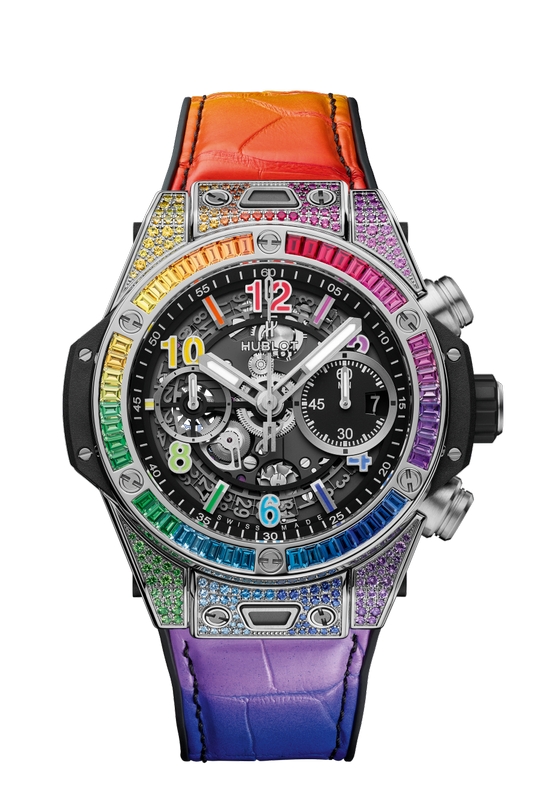 Reloj Hublot Big Bang Unico titanio arcoiris 441.NX.1117.LR.0999