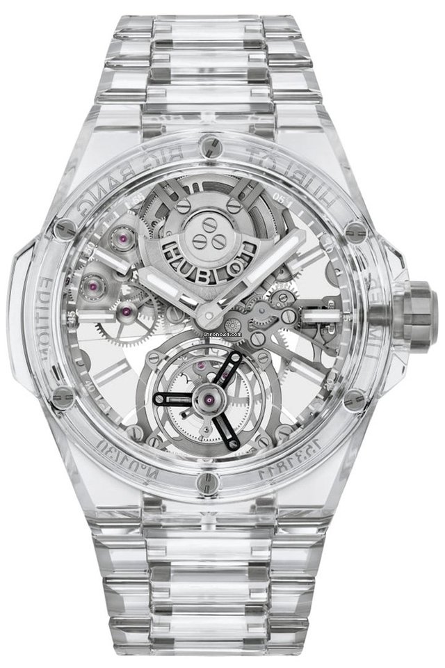 Hublot Big Bang Integral Tourbillon completo zafiro 455.JX.0120.JX