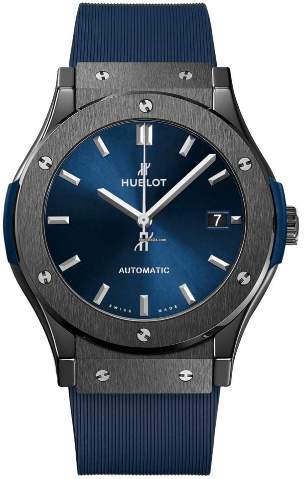 Hublot Classic Fusion Ceramica Azul 45mm 511.CM.7070.RX