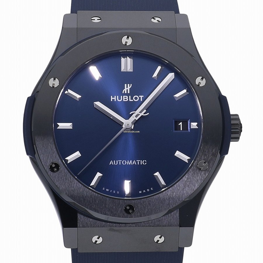 Hublot Classic Fusion Azul 45mm Negro Magico 511.CM.7170.RX