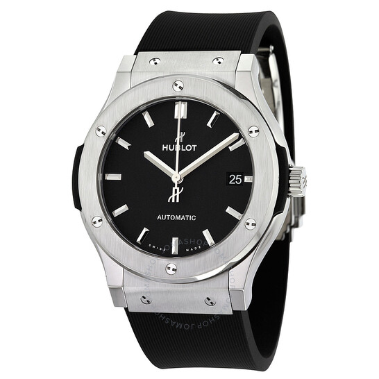 Hublot Classic Fusion Esfera Negra Caucho 45mm 511.NX.1171.RX