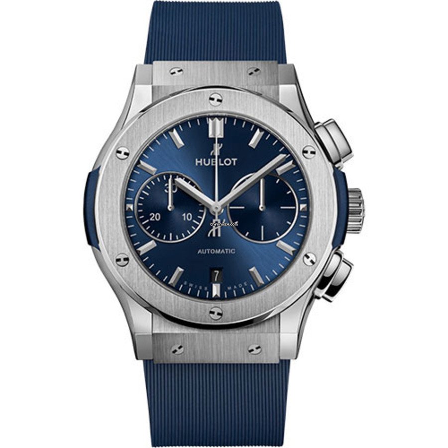 Reloj Hublot Classic Fusion Titanio Azul 521.NX.7170.RX