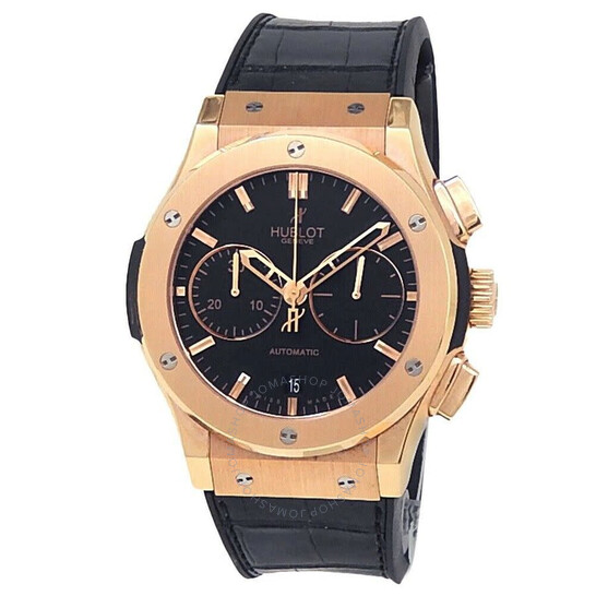 Hublot Classic Fusion Cronografo Automatico Esfera Negra Hombre 521.OX.1181.RX