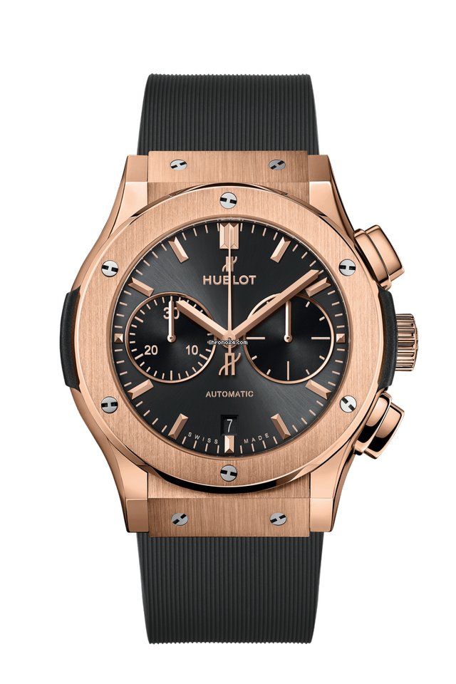 Hublot Classic Fusion Cronografo Gris 5N Oro 18K 521.OX.7081.RX