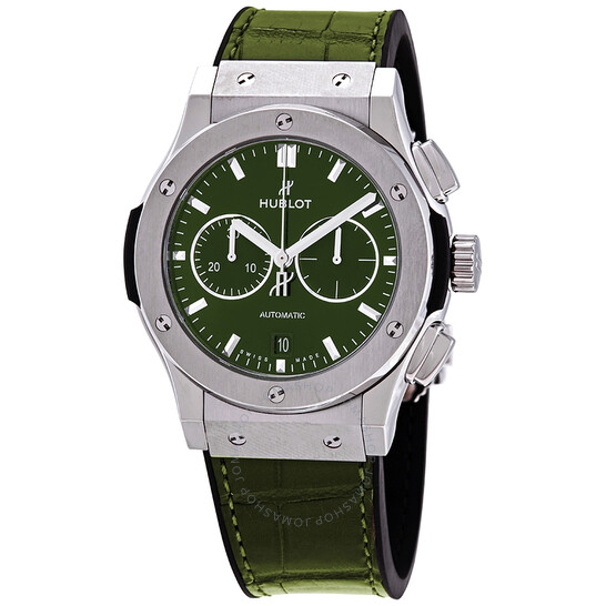 HUBLOT Classic Fusion Green Sunray Dial Hombre 541.NX.8970.LR