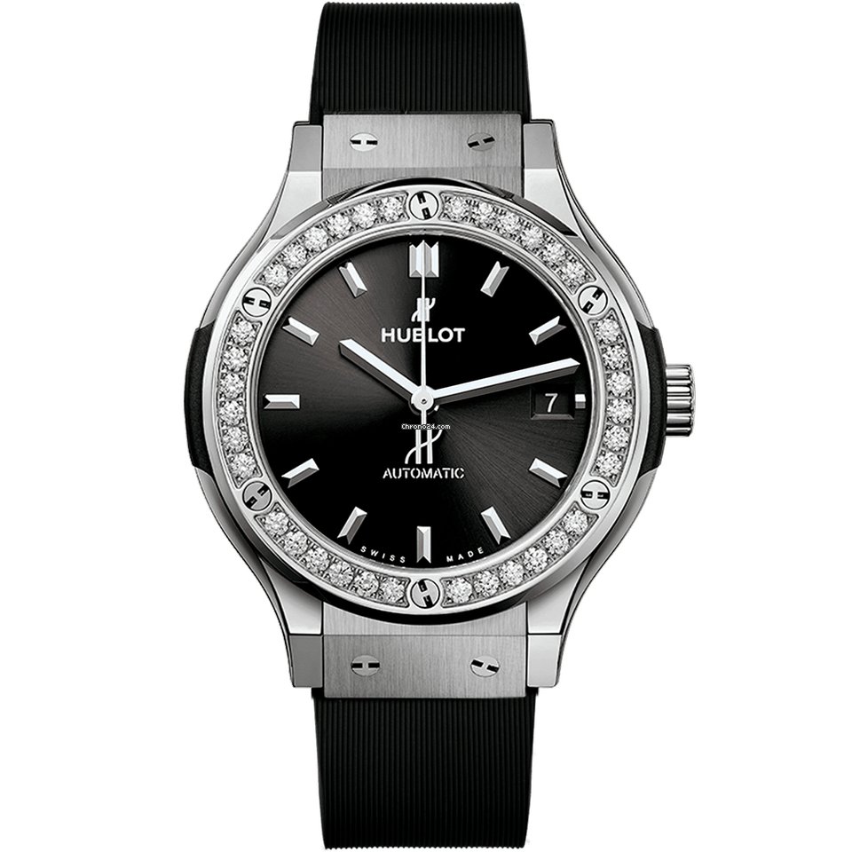 HUBLOT Clasico Fusion Diamante Negro 565.NX.1470.RX.1204