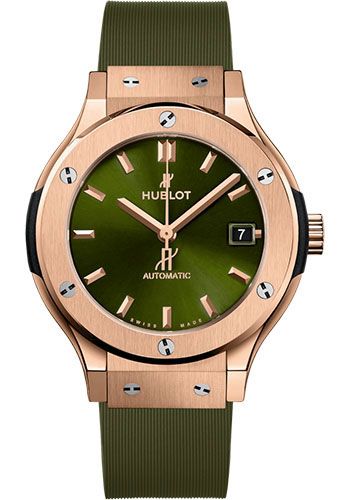 Hublot Classic Fusion Rey Oro Verde Dial 38mm 565.OX.8980.RX