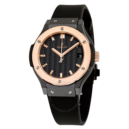 Hublot Classic Fusion cuarzo negro marcar Senoras 581.CO.1781.RX