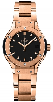 Hublot Classic Fusion Cuarzo 33mm Senoras 581.OX.1181.OX